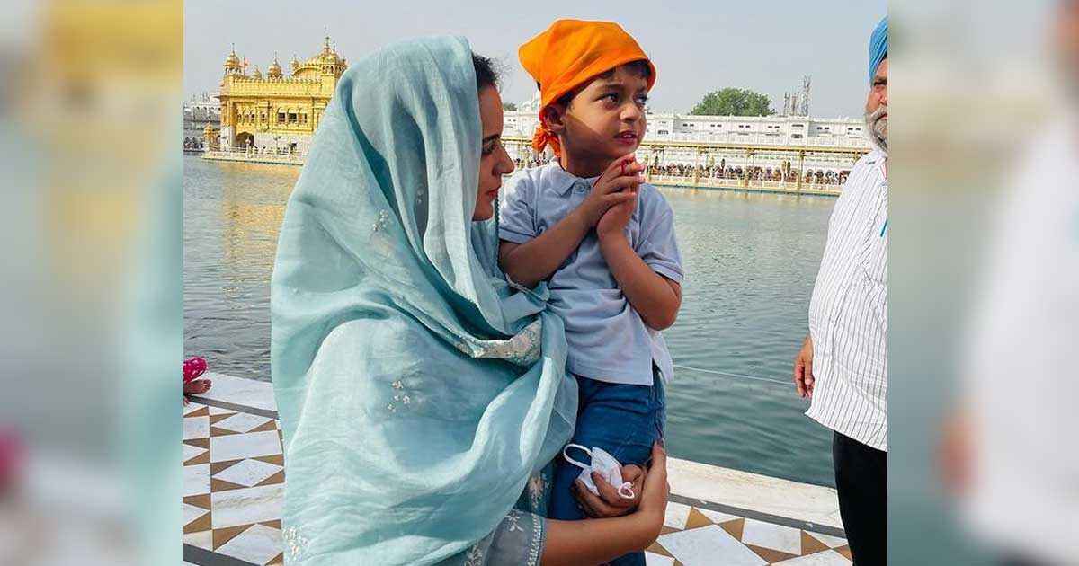 Kangana Ranaut Share Mesmerising Pics From Golden Temple Having A Gala Time In Amritsar, Read On