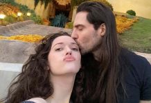 Kat Dennings posts a love-up pic with Andrew WK