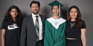 Madhuri Dixit is a 'proud parent' as son Arin graduates from high school
