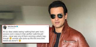 Rohit Roy Asks A Burning Question To Celebs Walking Their Pets: "Who Picks Up The Sh*t?" - Check Out