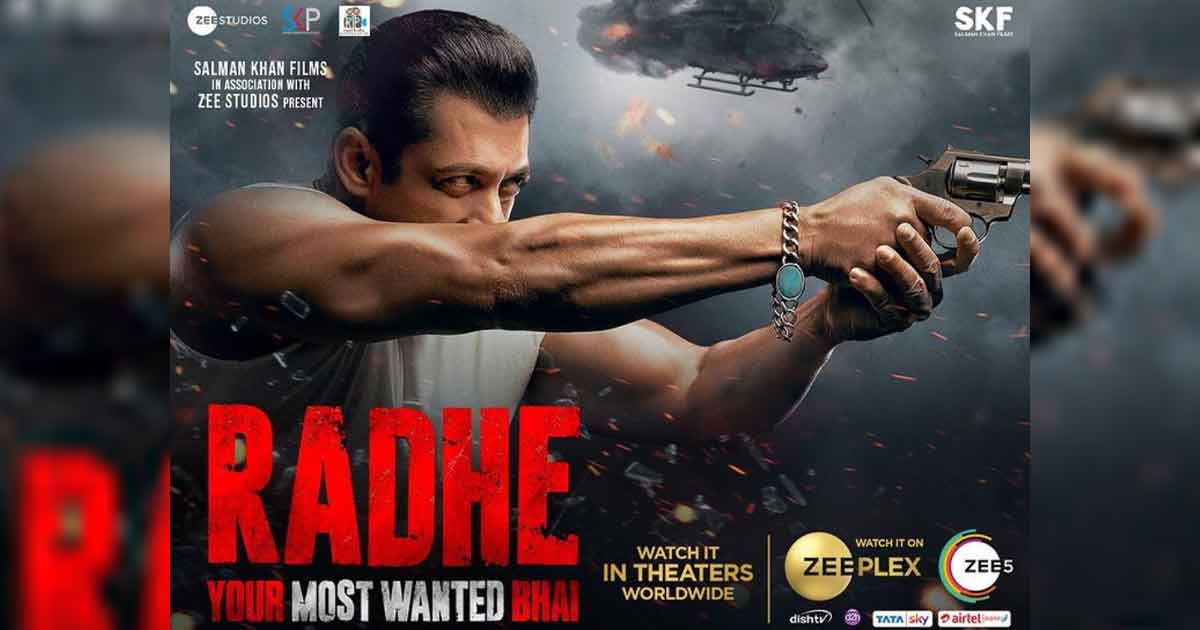 Radhe Title Song Poster: Salman Khan's Look Is Full Of Swag & Fans Can't Keep Calm For Tomorrow!