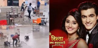 Tauktae Cyclone Creates Havoc On Yeh Rishta Kya Kehlata Hai Sets, Karan Kundrra Shares Video