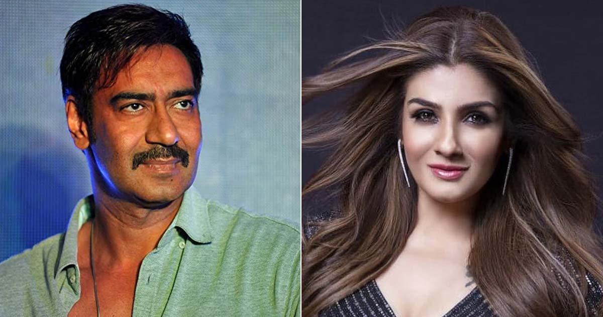 When Ajay Devgn Labelled Raveena Tandon's Suicide Attempt As A 'Publicity Gimmick' After Linking Her Name With Him - Deets Inside