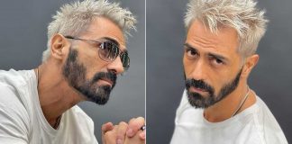 Arjun Rampal flaunts platinum blonde hair