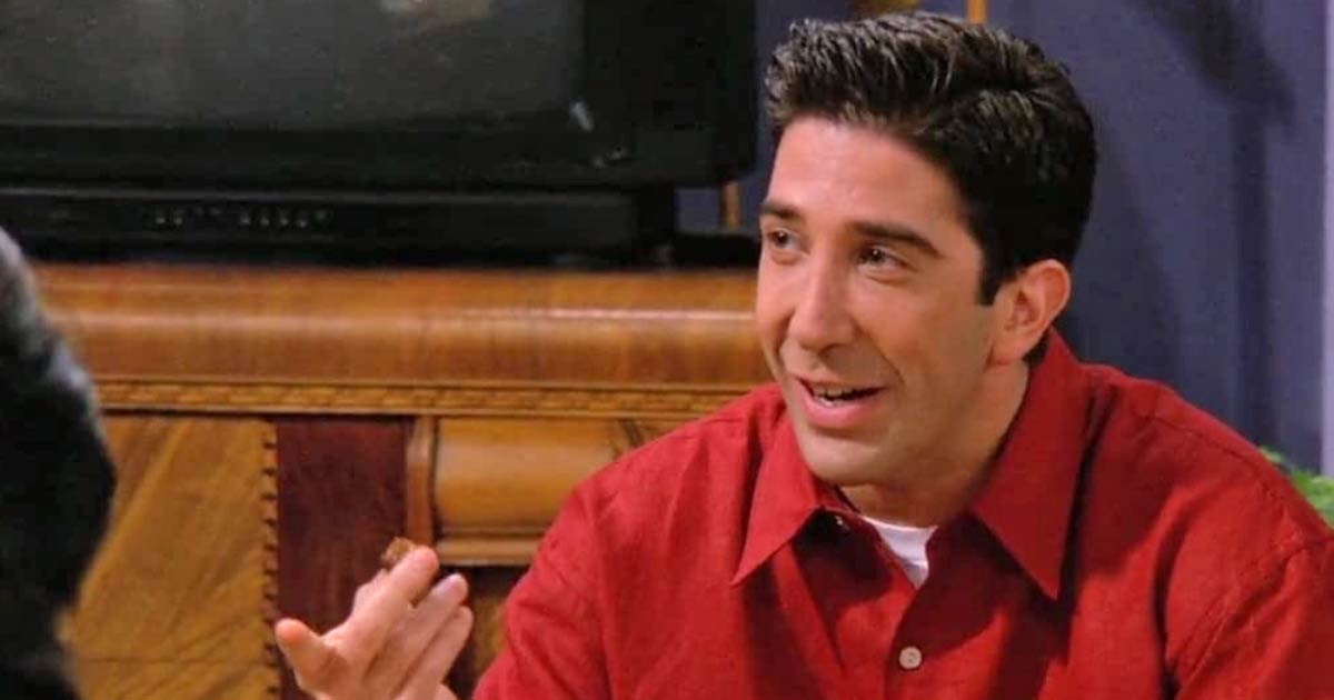 David Schwimmer As Ross Geller In Friends