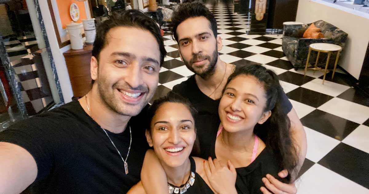 Erica Fernandes With Shaheer Sheikh & Others