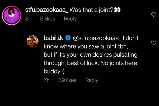 Irrfan Holding A Joint In One Of The Throwback Photos? Son Babil Khan Shuts Up A Fan Asking This Question - Check Out