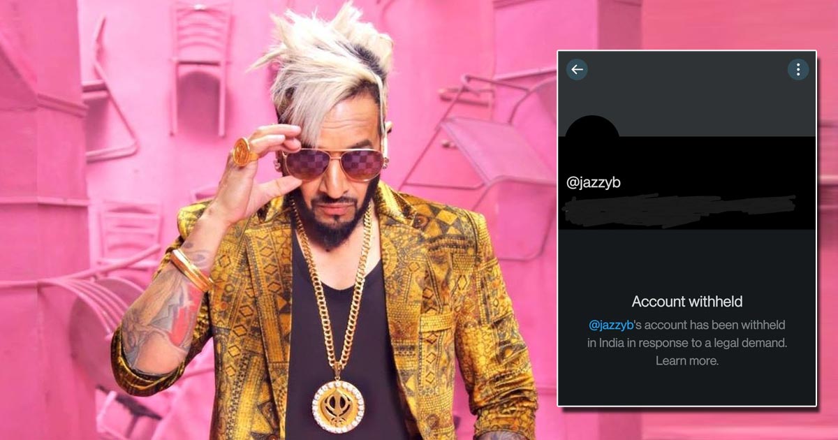 Jazzy B Blocked By Twitter India Over His Tweets Supporting Farmers' Protest? Deets Inside