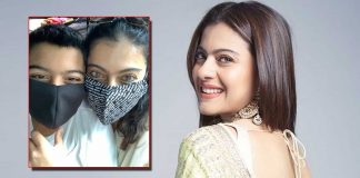Kajol shares glimpse of 'the masked bandits'