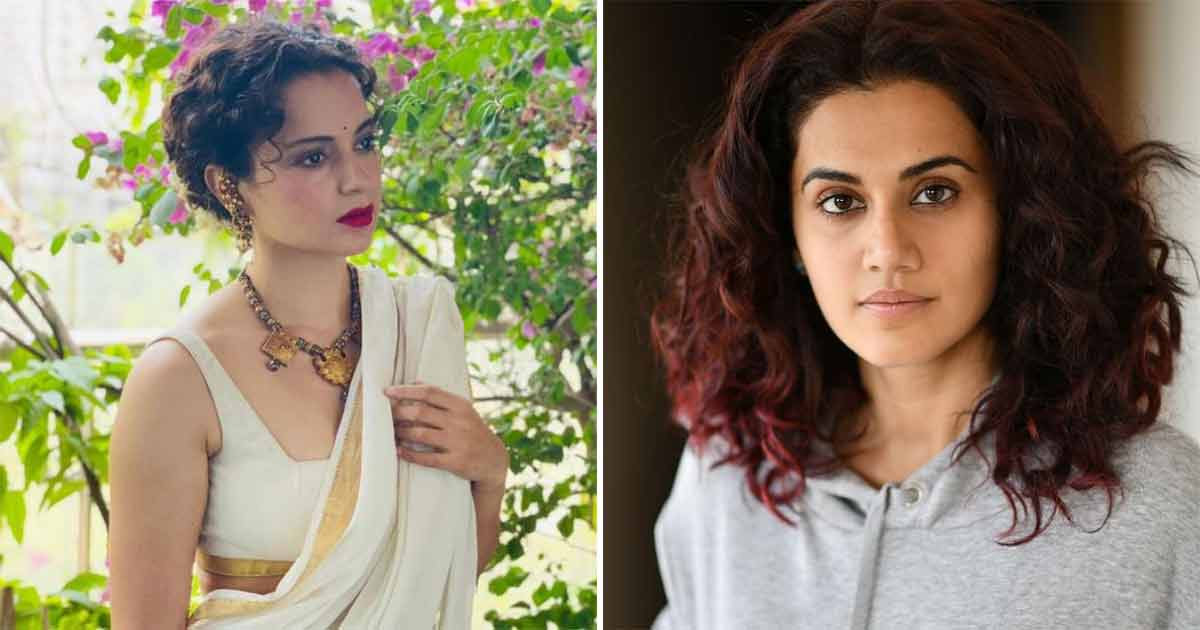 Kangana Ranaut Reacts To Taapsee Pannu Calling Her Irrelevant