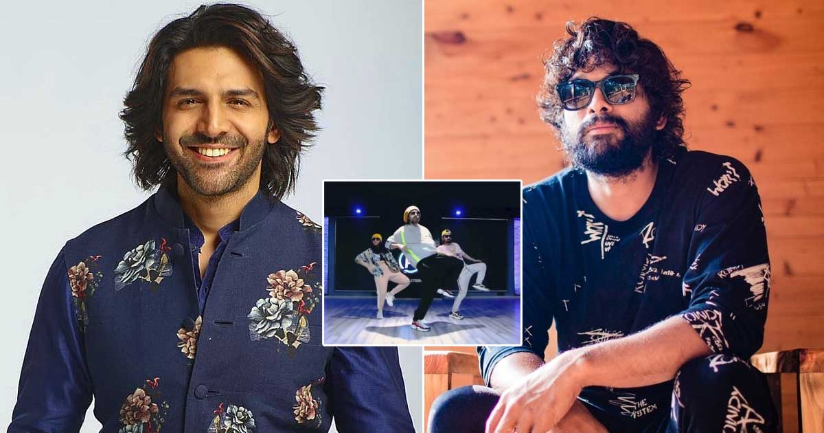 Kartik Aaryan shakes a leg on Allu Arjun's 'Buttabomma'