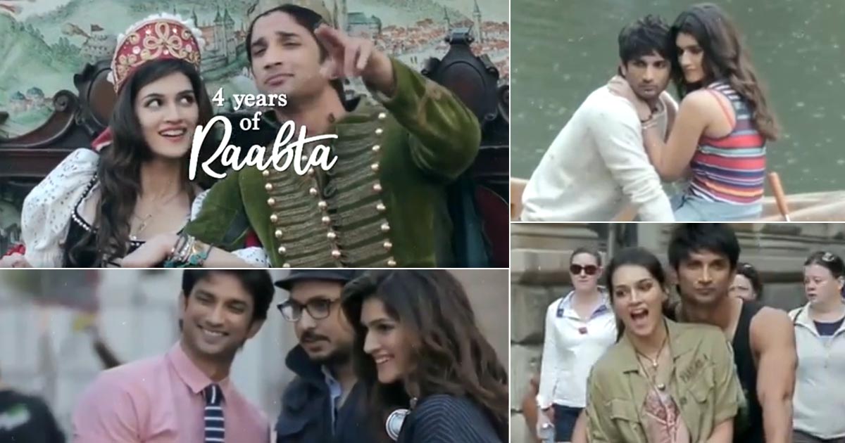 Kriti remembers Sushant on 4 years of 'Raabta'