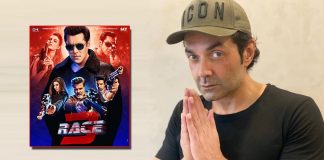 On the occasion of the third anniversary of Race 3, Bobby Deol expresses his gratitude for all the love he has received!