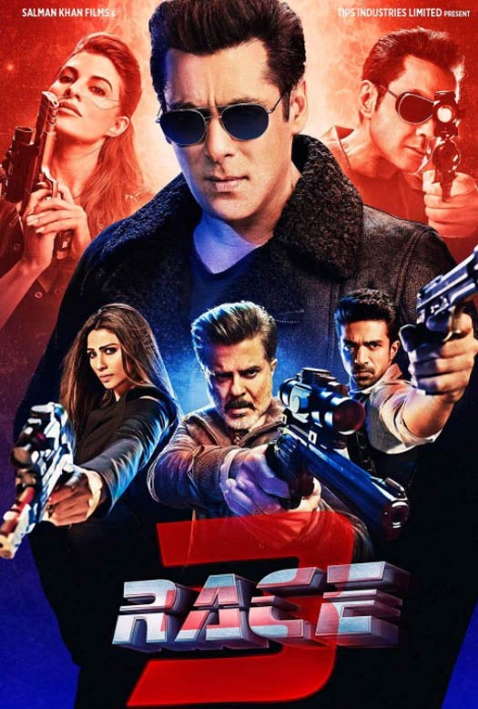 Race 3 Poster