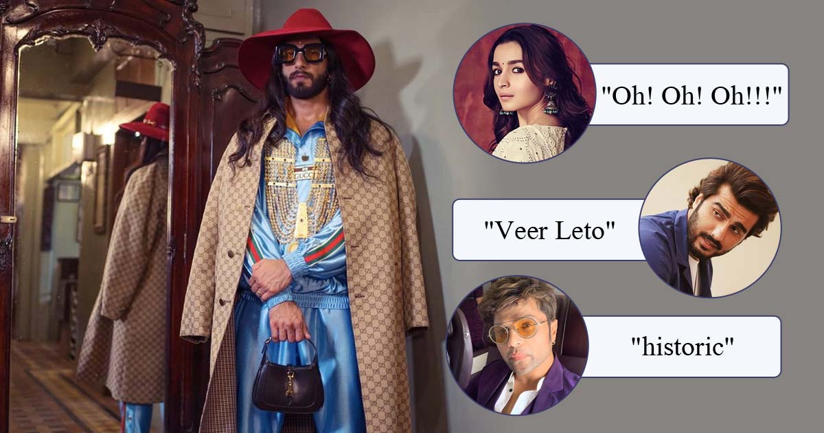 Ranveer Singh Called 'Veer Leto' By Arjun Kapoor As He Channelises His Inner Alessandro Michele, Read On