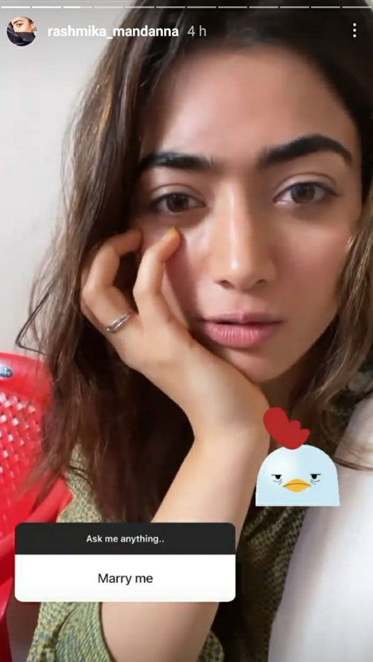 Rashmika Mandanna Gives A Hilarious Response To A Fan Who Asked Her To Marry Him