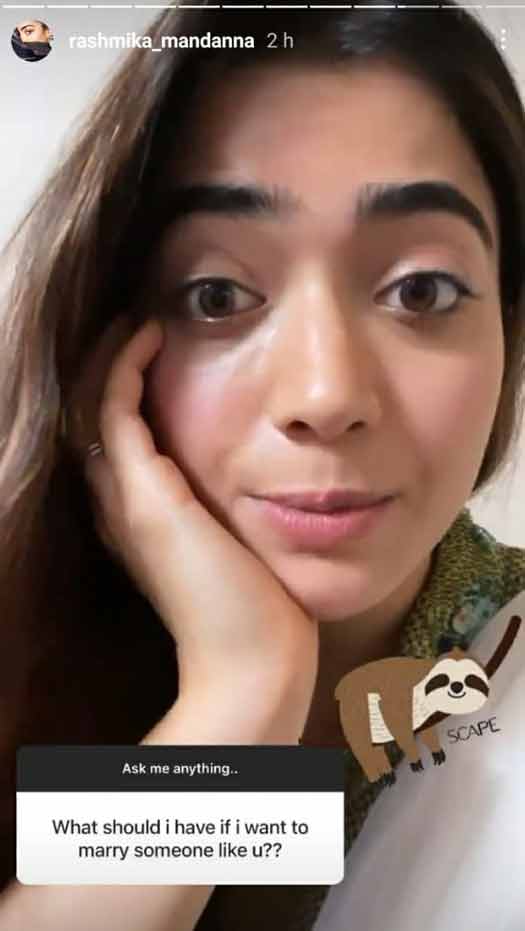 Rashmika Mandanna Gives A Hilarious Response To A Fan Who Asked Her To Marry Him