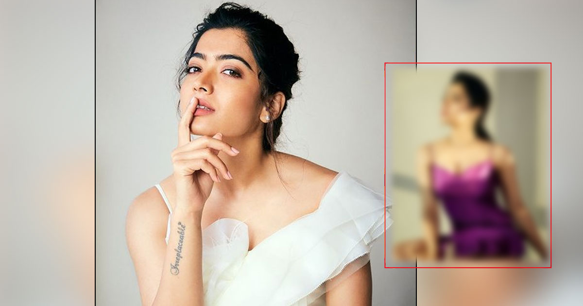 Rashmika Mandanna Is Oozing The Oomph In A Satin Slip Sultry Dress & We Can’t Take Our Eyes Off Her - Deets Inside