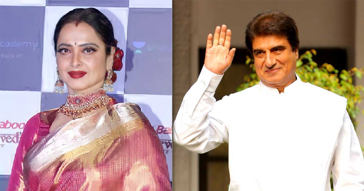 Rekha Once Ran Across The Street Of Mumbai Barefoot After An Argument With Raj Babbar
