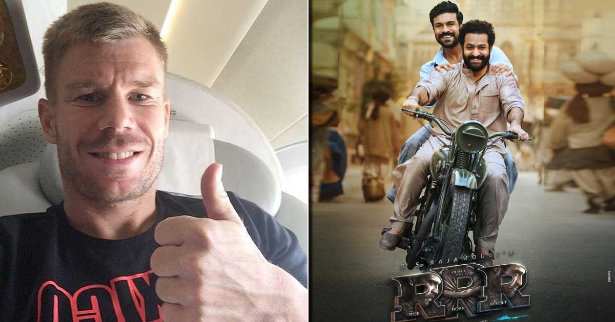 RRR: David Warner Is Nailing As Ram Charan In The New 'Morphed' Poster!