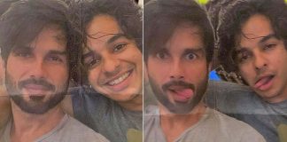 Shahid Kapoor, Ishaan Khatter recreate 'Karan Arjun' in new post