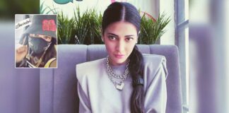 Shruti Haasan steps out of home after three months
