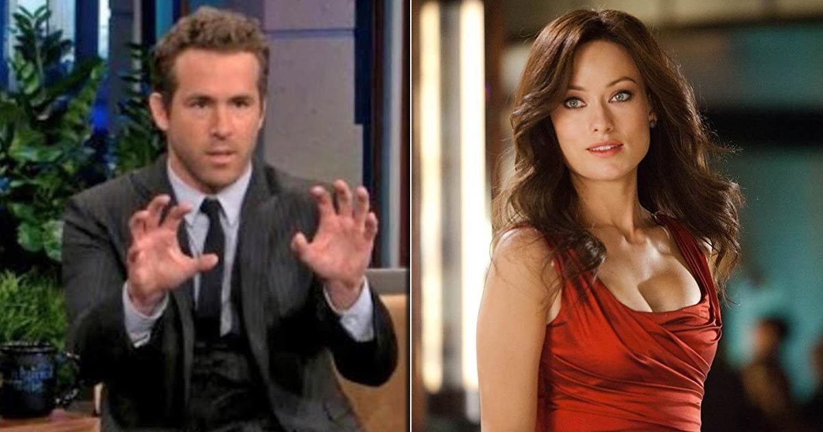 Watch Ryan Reynolds Recall Putting His Hands on Olivia Wilde's Breasts in  'The Change-Up