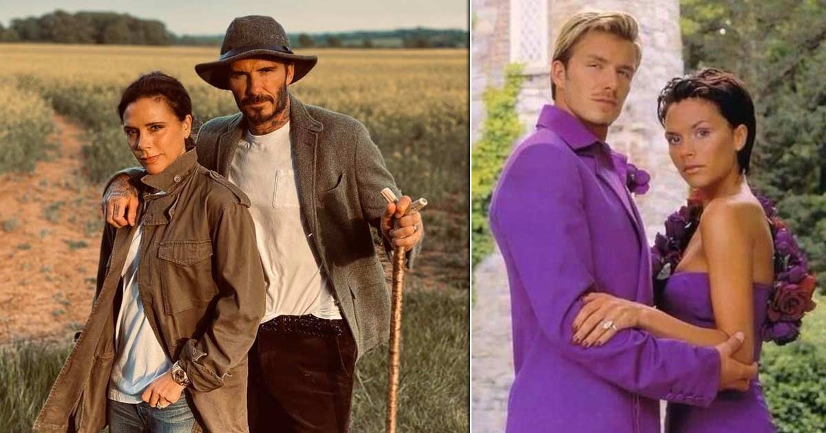 David Beckham's colour-coordinated marriage anniversary wish for wife Victoria