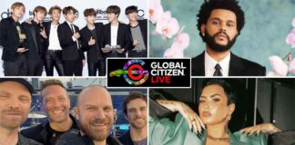 Global Citizen Live: BTS, The Weeknd, Coldplay, Demi Lovato & Many More To Perform At The 24 Hour Event