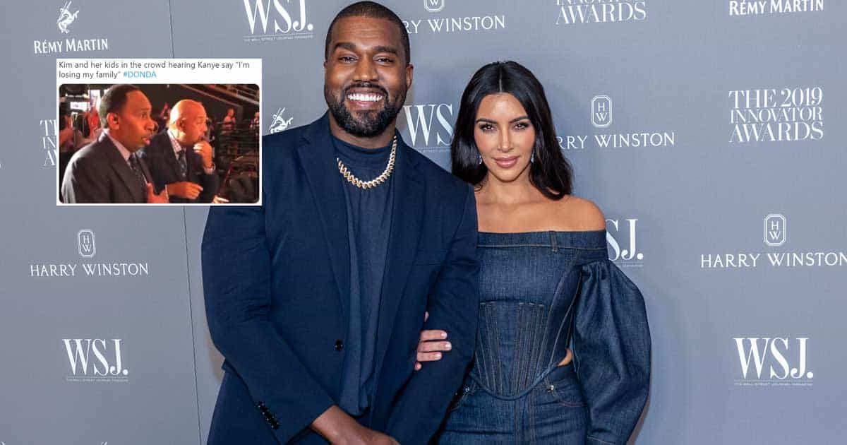 Kim Kardashian Trends On Twitter After She Attends Kanye West's Listening Party For Donda