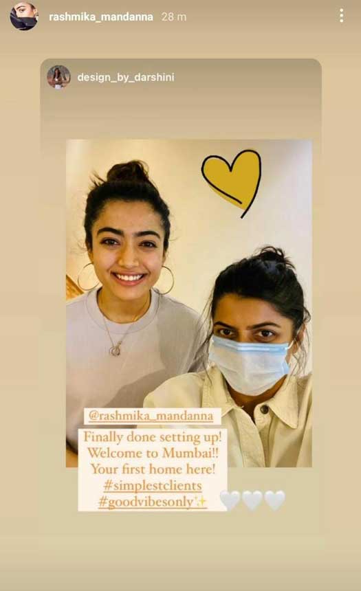 Rashmika Mandanna Wanted Her Mumbai House To "Exude Homely, Calm & Serene Vibes"