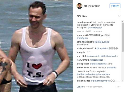 Robert Downey Jr Cryptically Teasing Tom Hiddleston With Taylor Swift's Initials Back In The Day Is Too Hilarious To Miss - Deets Inside