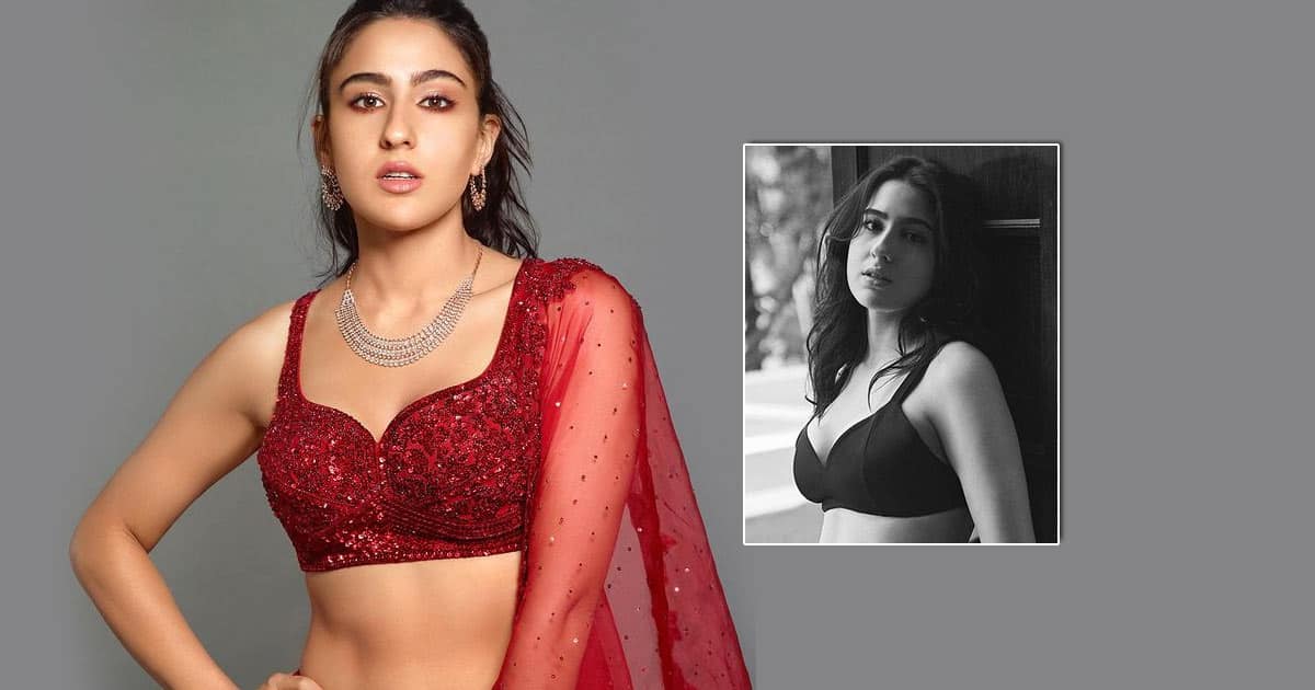 Sara Ali Khan Raises The Hotness Quotient As She Flaunts Her Sexy Sculpted Figure - See Pics