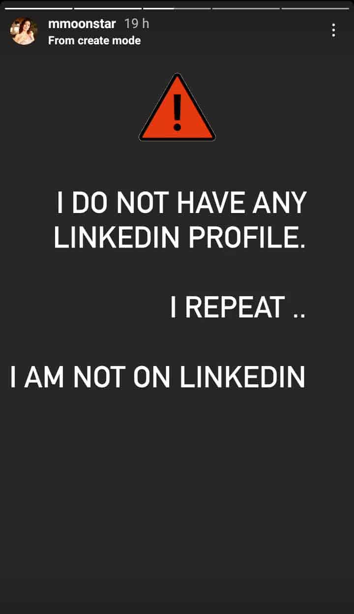 Taarak Mehta Ka Ooltah Chashmah Fame Munmun Dutta Warns Fans About Fake Profile On LinkedIn