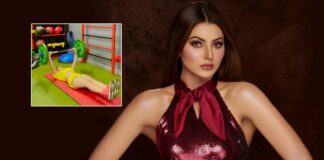 Urvashi Rautela offers glimpse into her Sunday workout