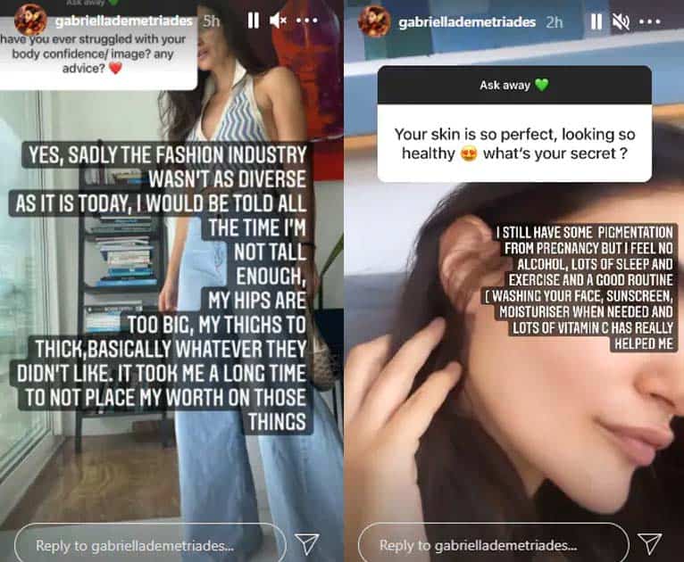 “Was Told My Hips Are Too Big, Thighs Are Thick”: Gabriella Demetriades On Body-shaming