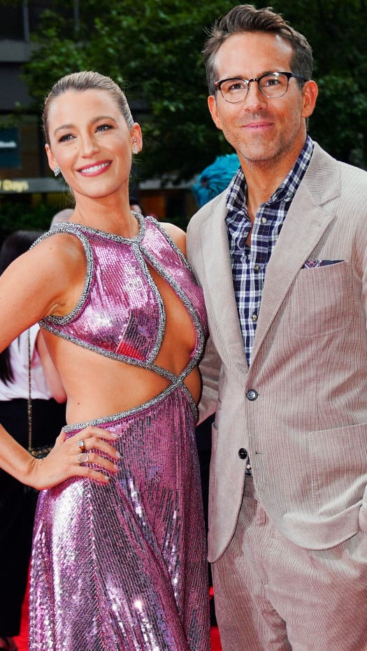 Blake Lively Dazzles In Pink While Showing Support To Ryan Reynolds At The Red Carpet Premiere Of Free Guy
