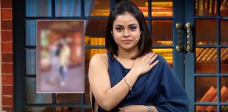 First Picture Of Sumona Chakravarti From The Kapil Sharma Show Sets