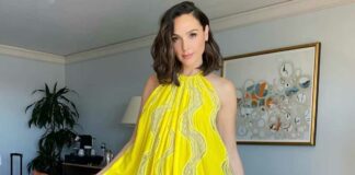 Gal Gadot Shares A Photo Of Her Juggling Motherhood & Work Simultaneously
