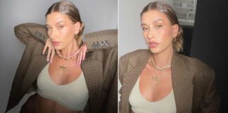Hailey Bieber Flaunts Her Abs While Looking Stylish In A New Instagram Post