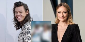 Harry Styles & Olivia Wilde Wear Matching Outfits & Embrace Each Other During A Stroll In LA