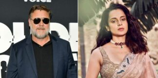 Hollywood veteran Russell crowe shows interest in working with Kangana Ranaut by retweeting a fans tweet