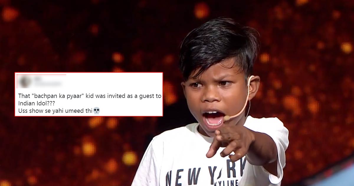 Indian Idol 12 Is Being Made Fun Of Over Inviting Baspan Ka Pyaar Boy On The Show
