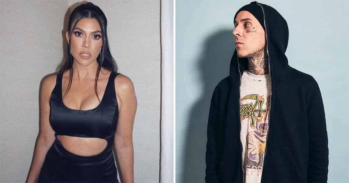 Kourtney Kardashian Takes A Topless Selfie Of Her New Haircut By Boyfriend Travis Barker
