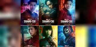 MARVEL STUDIOS RELEASES NEW CHARACTER POSTERS FOR “SHANG-CHI AND THE LEGEND OF THE TEN RINGS”