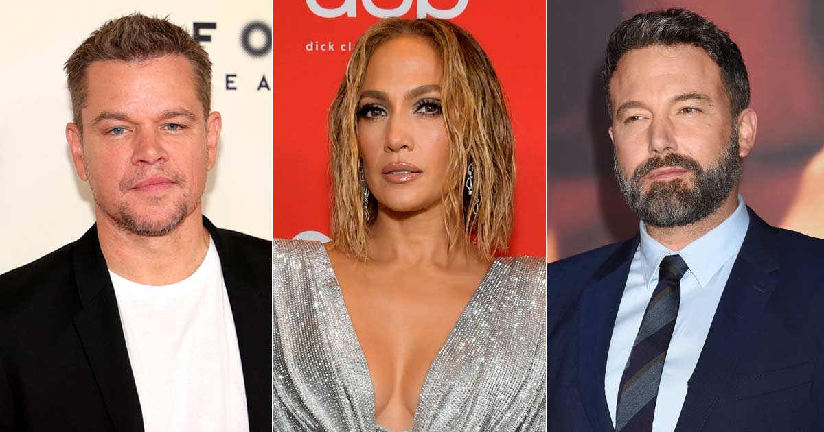 Matt Damon joins Ben Affleck and Jennifer Lopez on a beach stroll. He is 'happy' and supportive of his best friend's rekindled relationship.