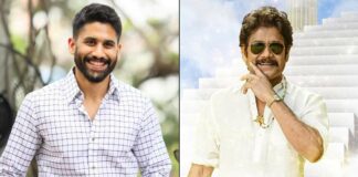 Naga Chaitanya unveils Nagarjuna's first look from 'Bangaraju'