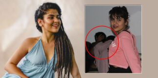 Netizens Spot 2 People Kissing Behind Viral Picture Ft. Taarak Mehta Fame Nidhi Bhanushali
