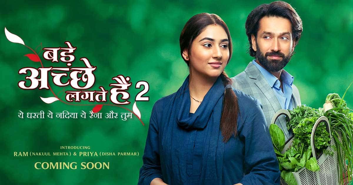 Poster out for 'Bade Acche Lagte Hain 2' starring Disha, Nakuul