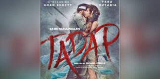 Sajid Nadiadwala’s ‘Tadap - An Incredible Love Story’ in cinemas on 3rd December, 2021!